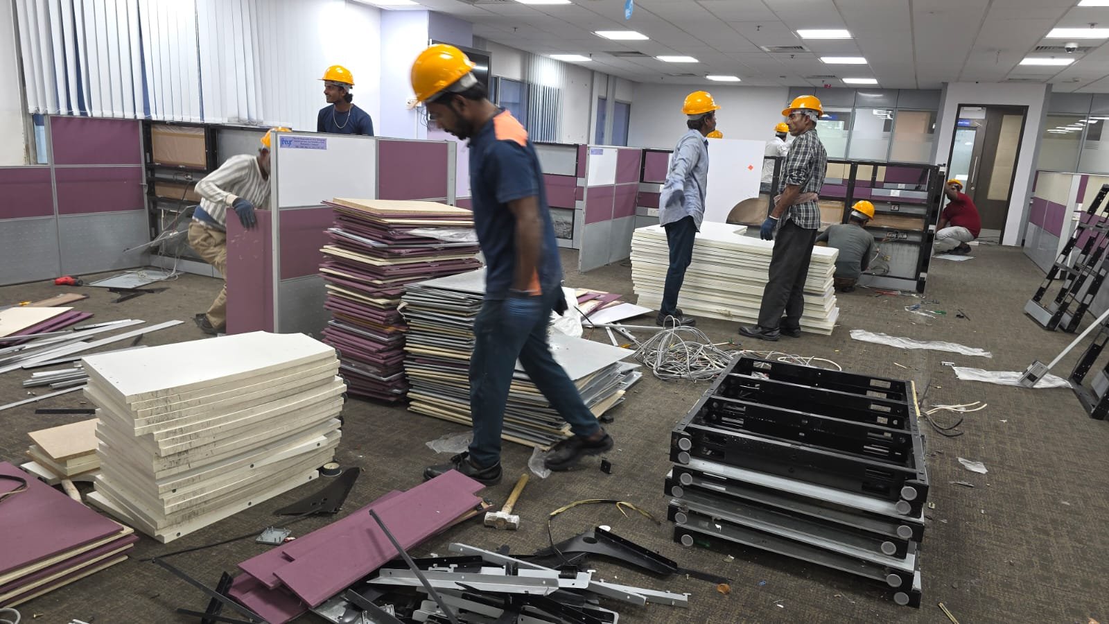 Data network removal by National Traders in Chennai
