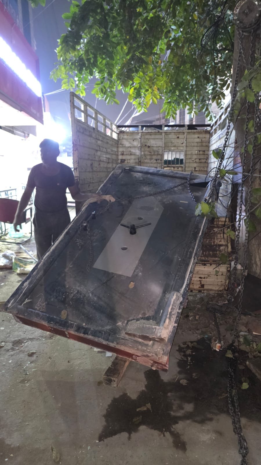Site cleaning and handover by National Traders in Mumbai