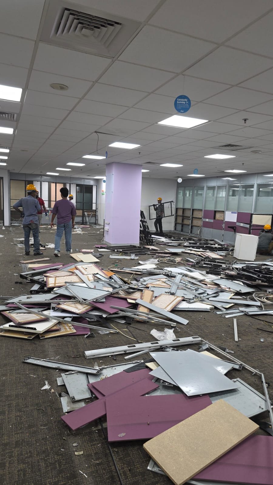 Data network removal by National Traders in Bangalore