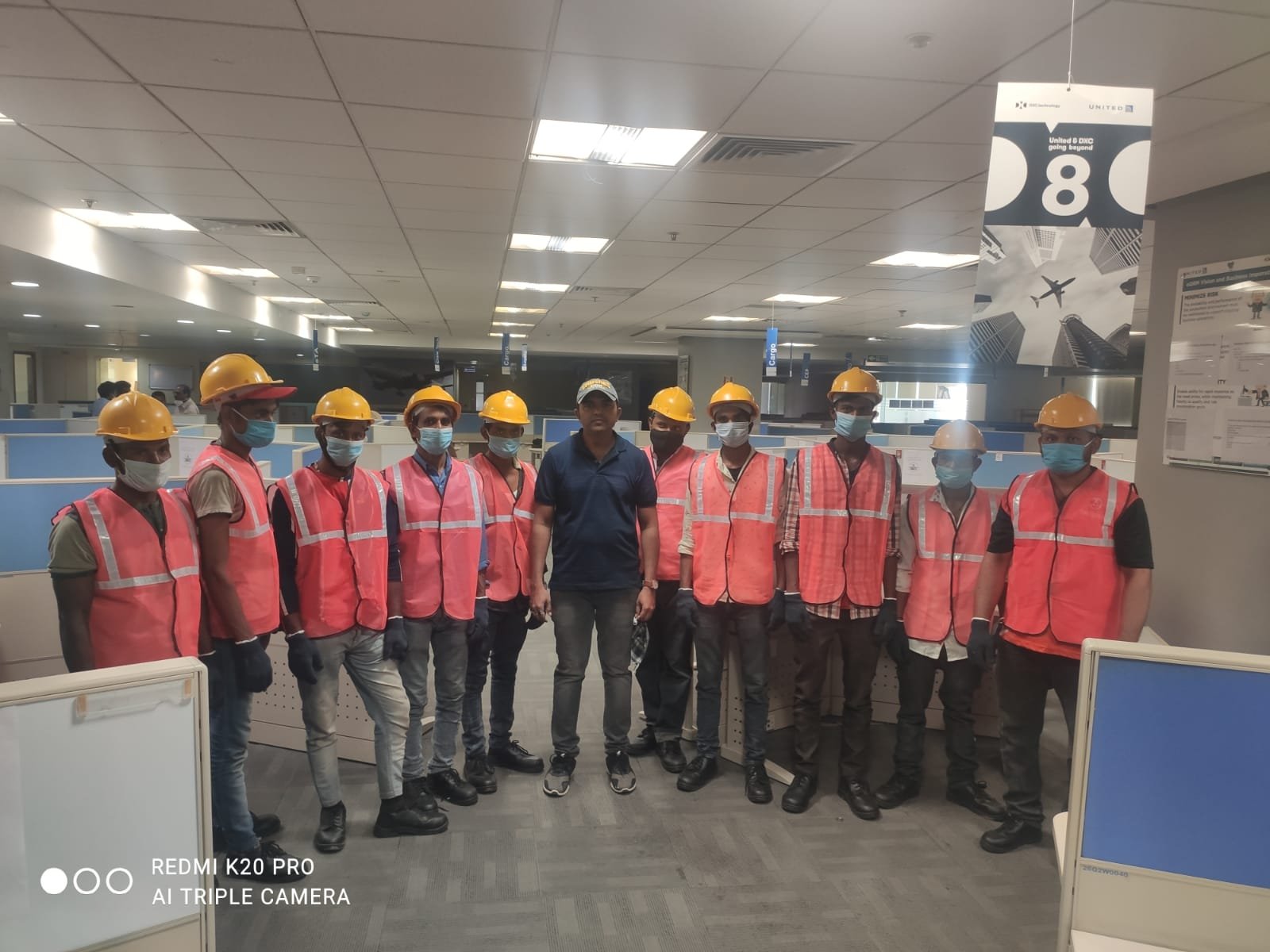 Site cleaning by National Traders in Chennai