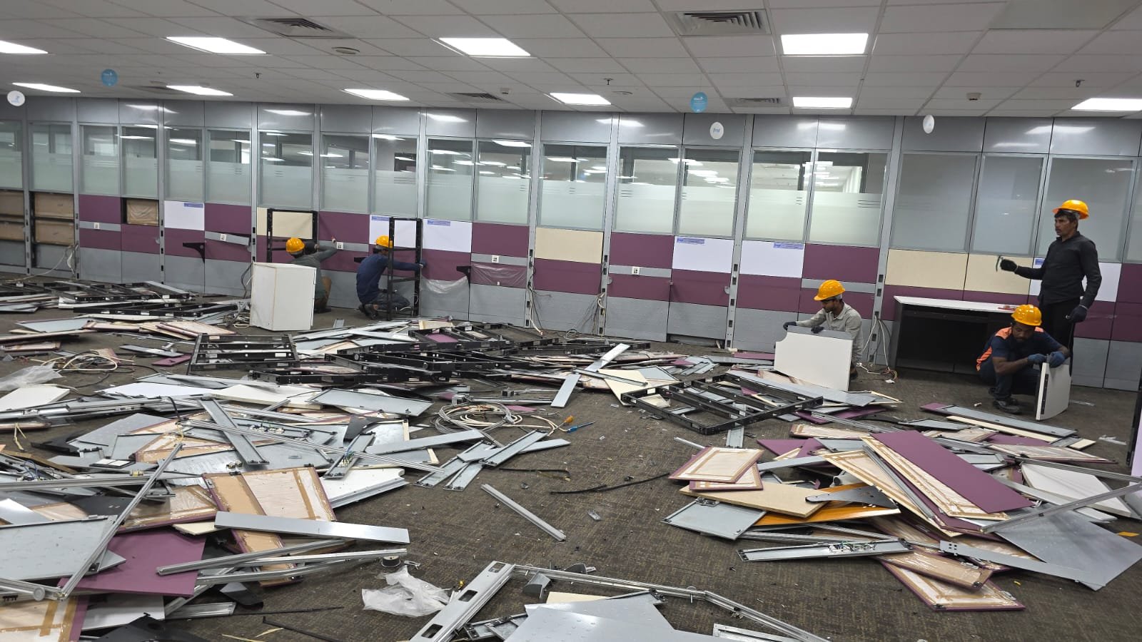 False ceiling removal by National Traders in Pune