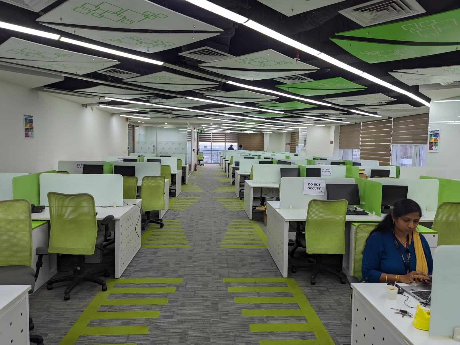 Glass partition dismantling by National Traders in Bangalore